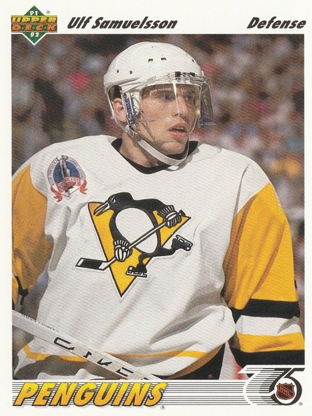 Ulf Samuelsson - 1991/1992 Upper Deck Hockey Card